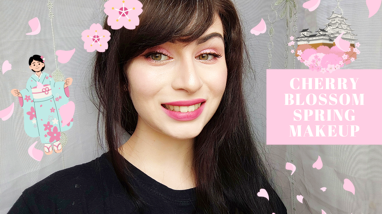 Korean Cherry Blossom Makeup Inspiration