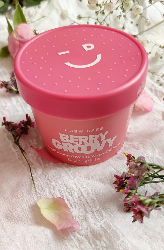 I DEW CARE Berry Groovy Brightening Glycolic Wash-Off Mask Review